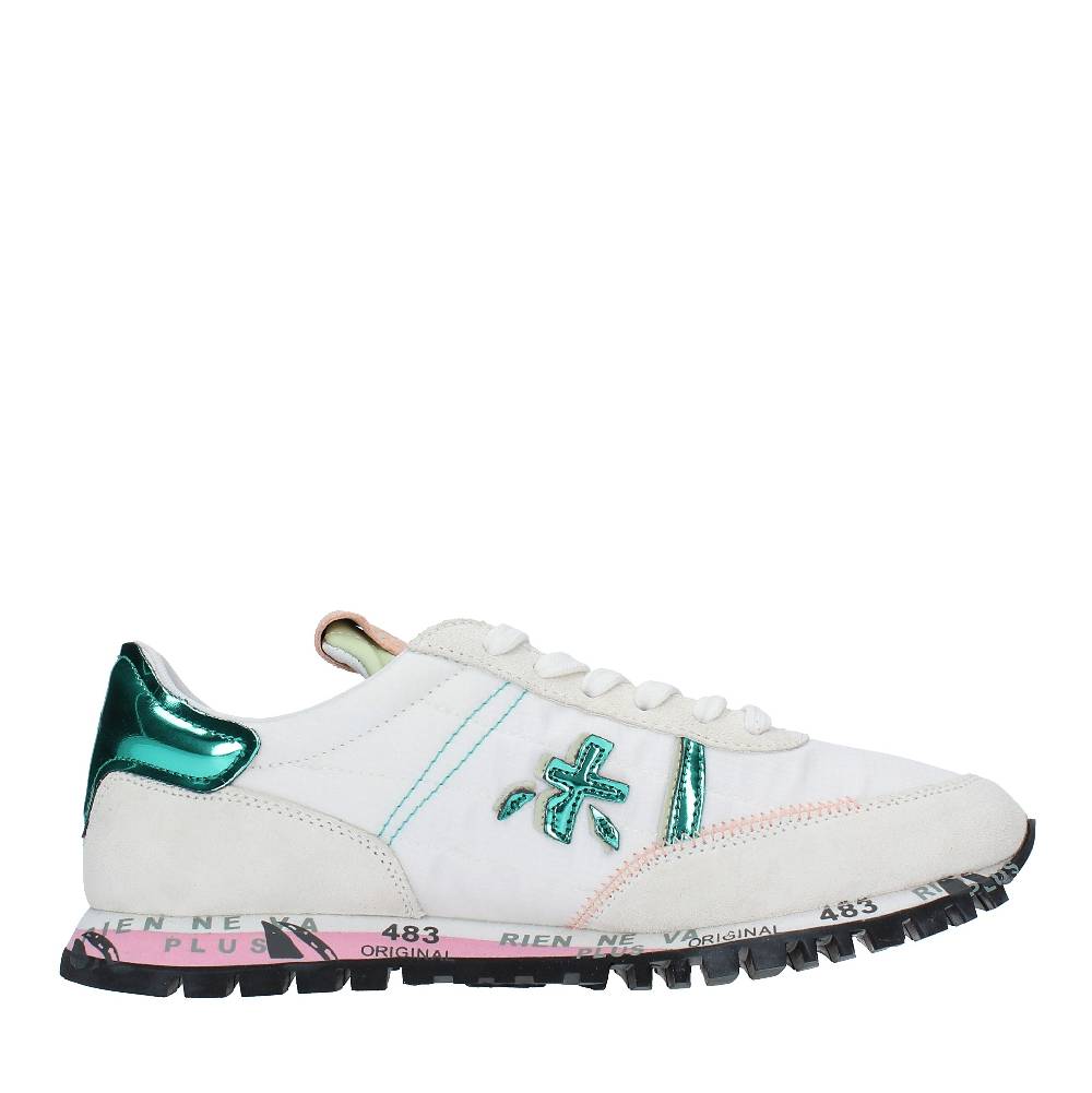 PREMIATA Sneakers In Camoscio E Tessuto