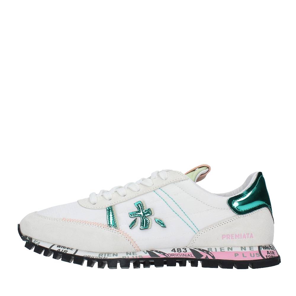 PREMIATA Sneakers in camoscio e tessuto