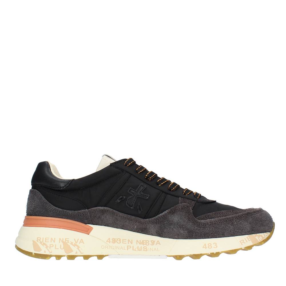 PREMIATA Sneakers In Camoscio E Tessuto