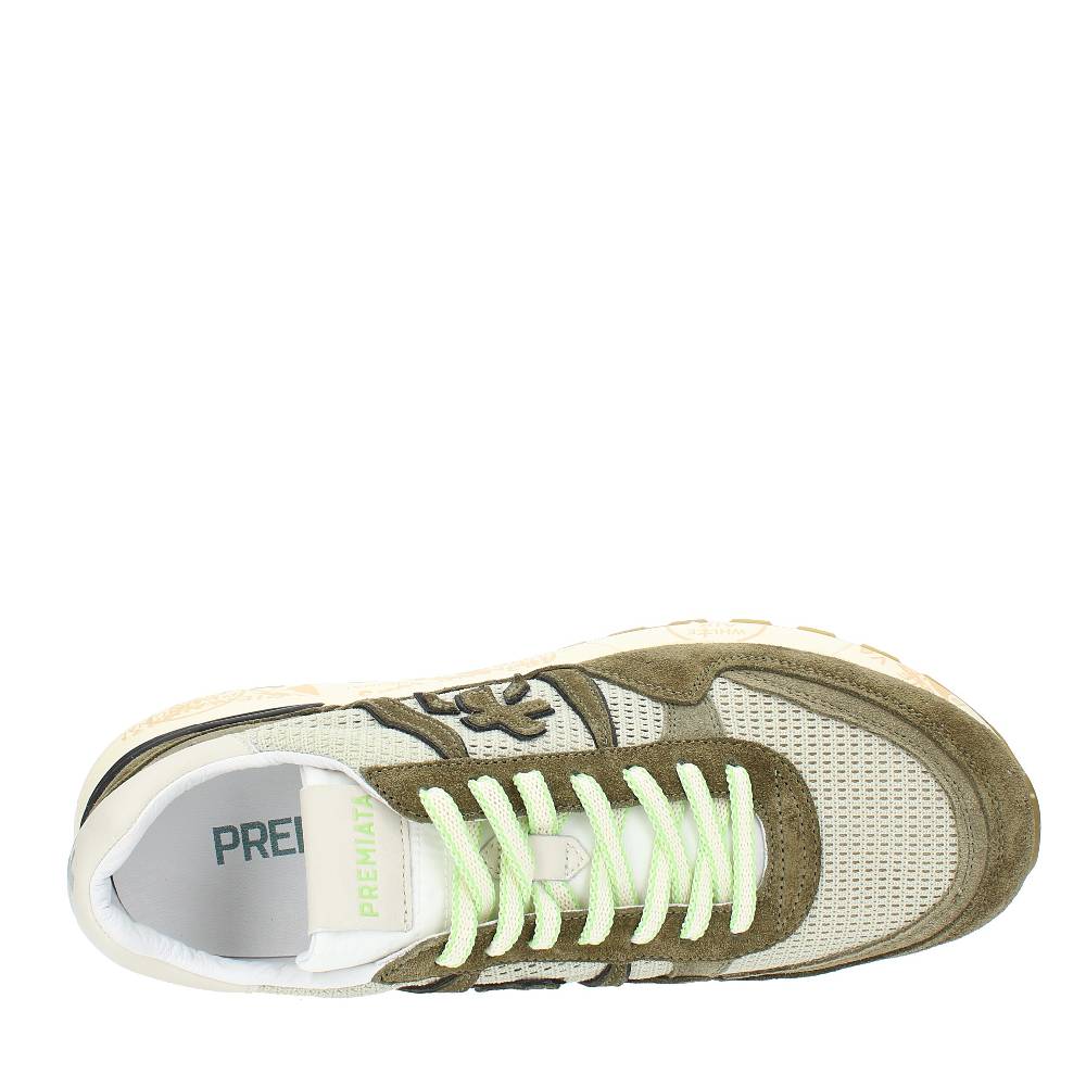 PREMIATA Sneakers In Camoscio E Tessuto
