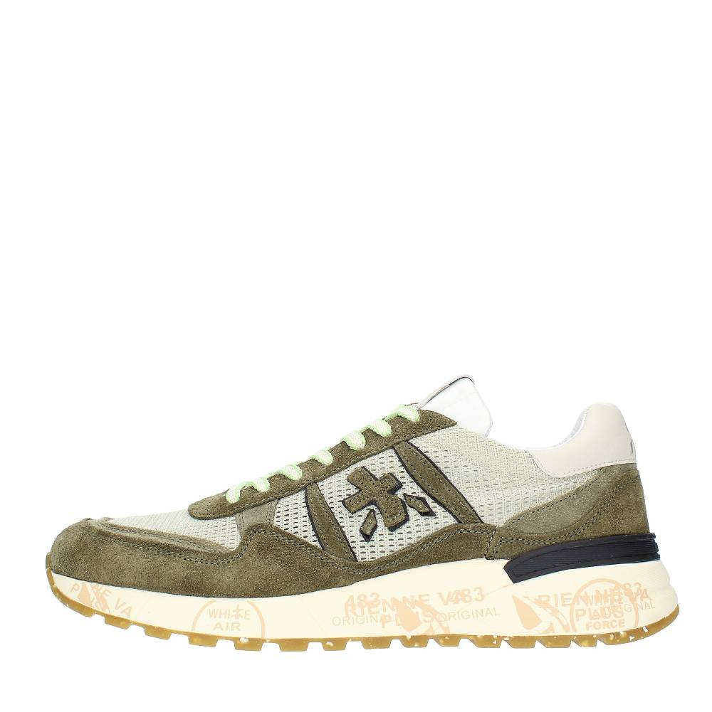 PREMIATA Sneakers in camoscio e tessuto