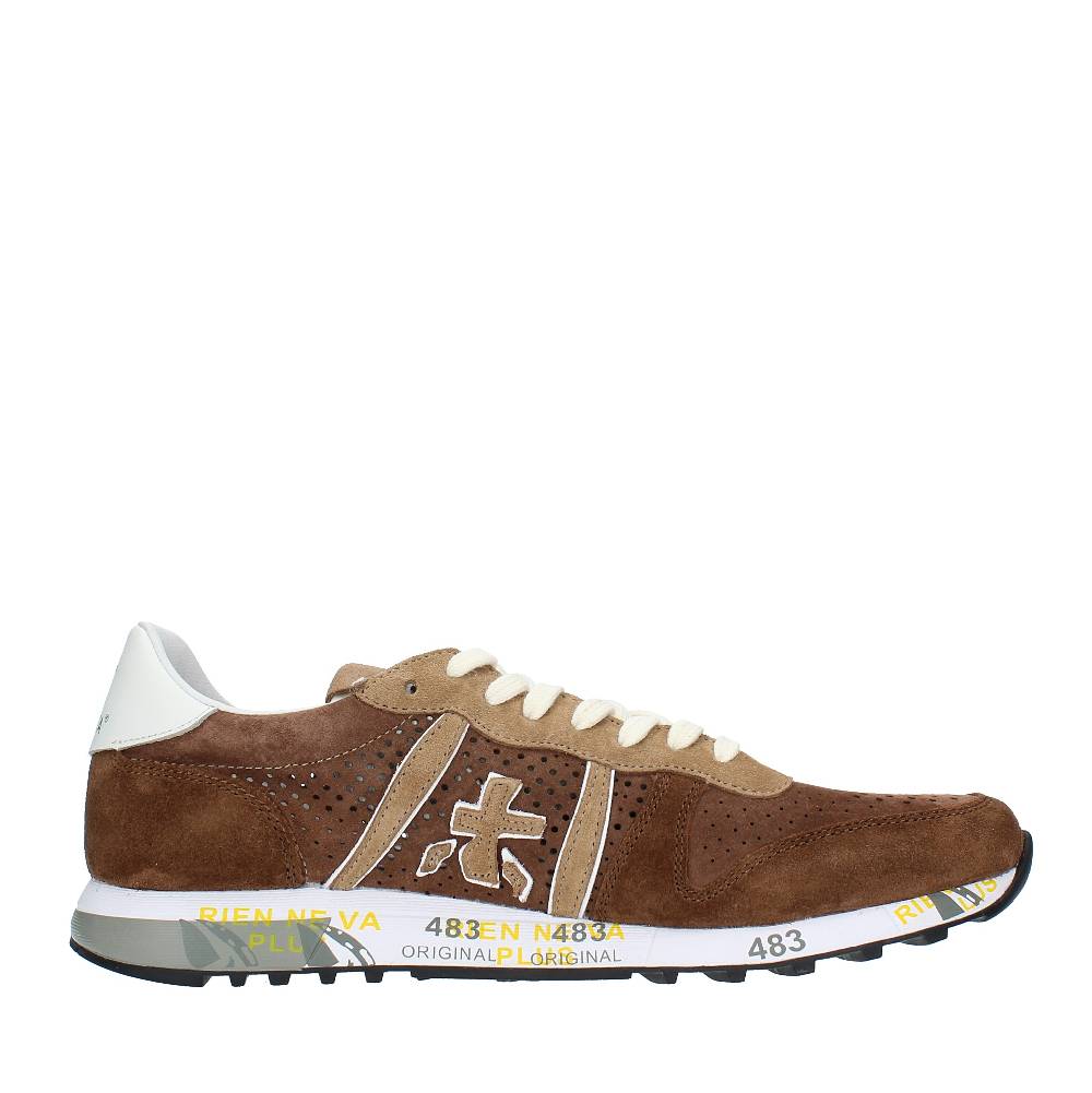 PREMIATA Sneakers In Camoscio E Tessuto