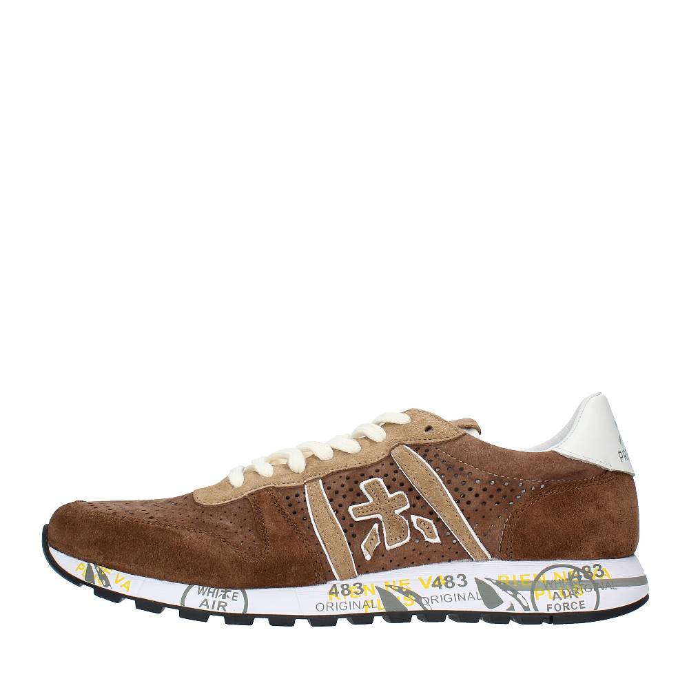 PREMIATA Sneakers in camoscio e tessuto