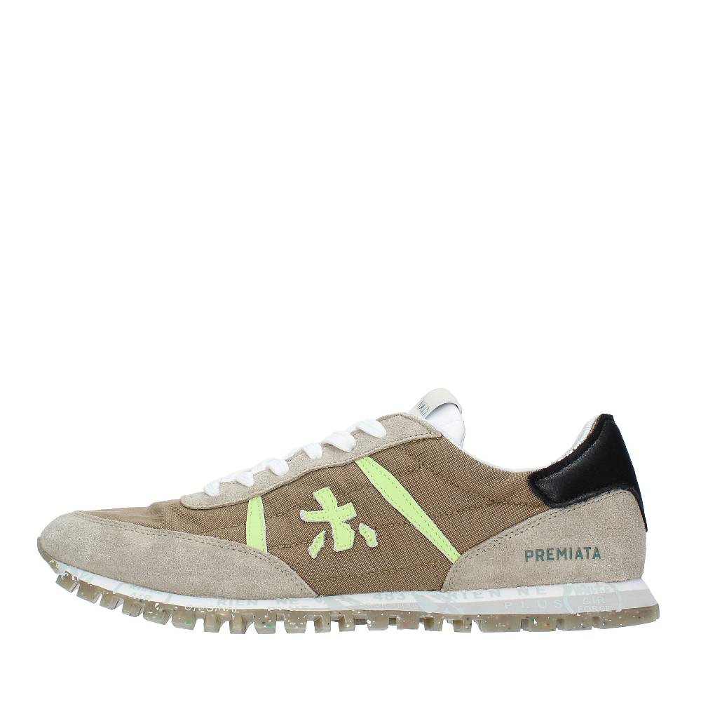 PREMIATA Sneakers in camoscio e tessuto