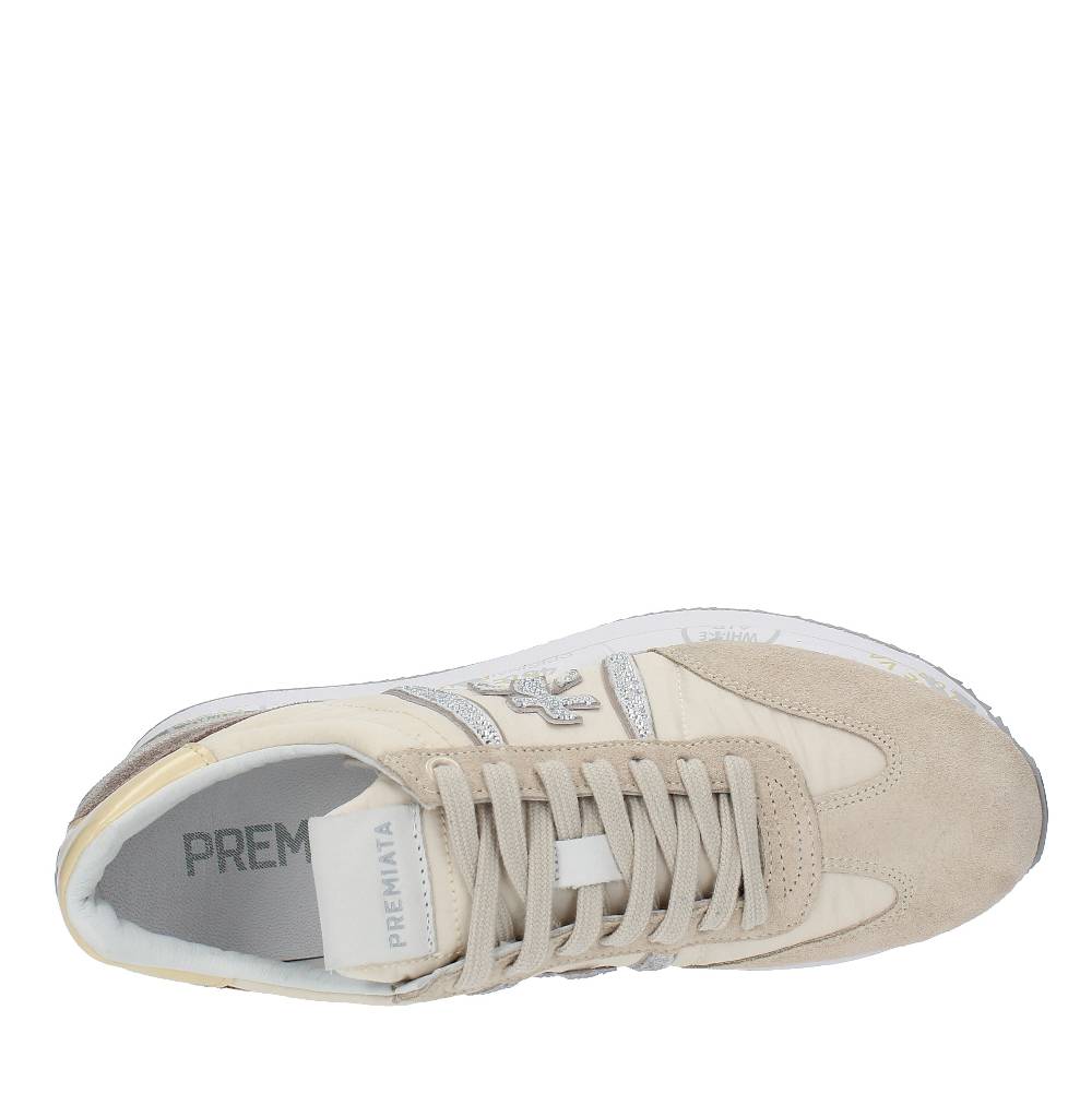 PREMIATA Sneakers In Pelle, Camoscio E Tessuto