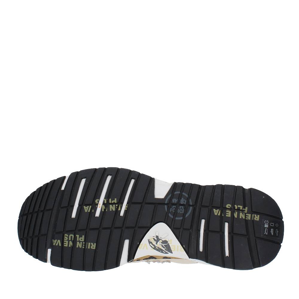 PREMIATA Sneakers In Pelle, Camoscio E Tessuto