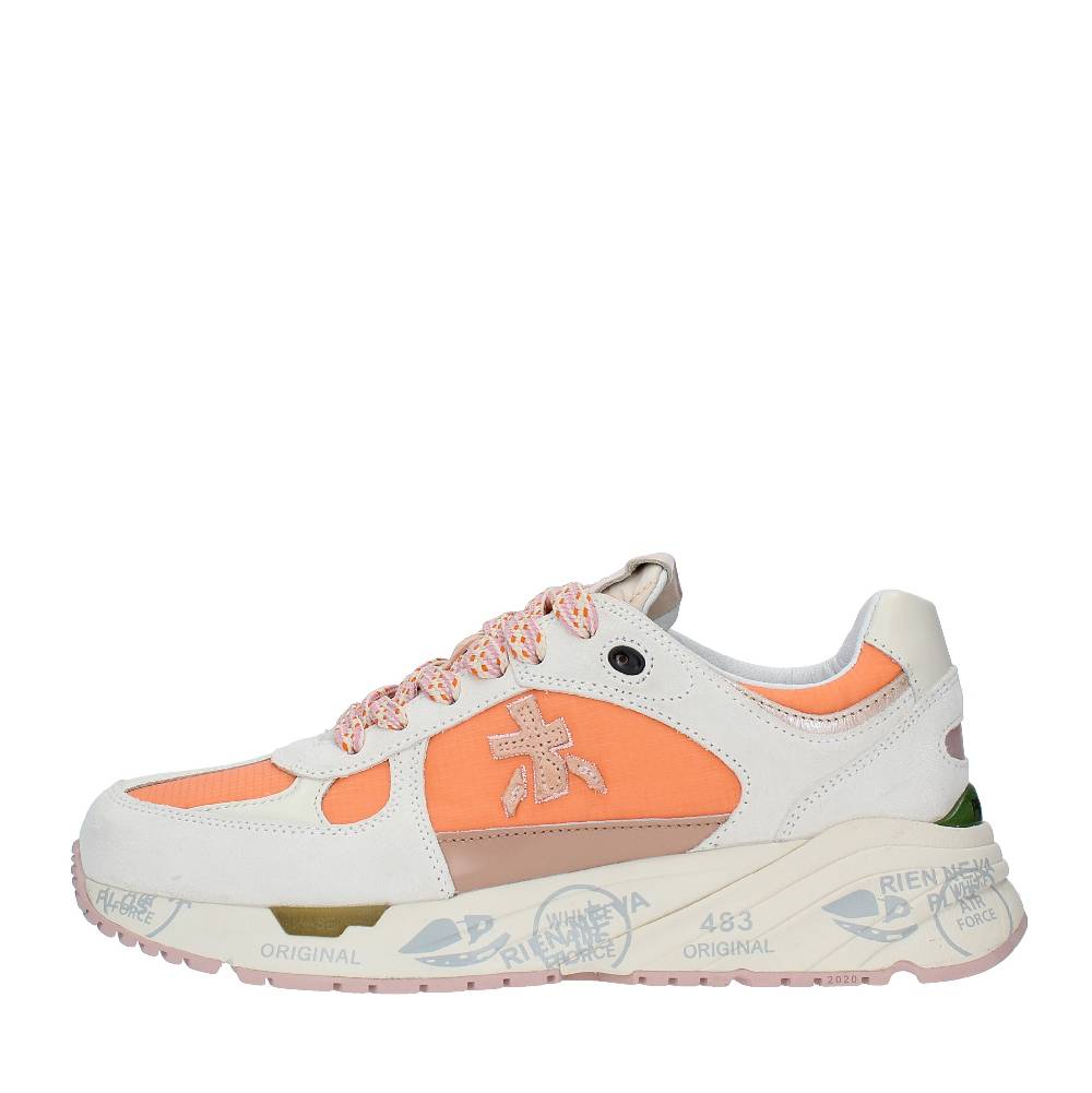 PREMIATA Sneakers in pelle, camoscio e tessuto