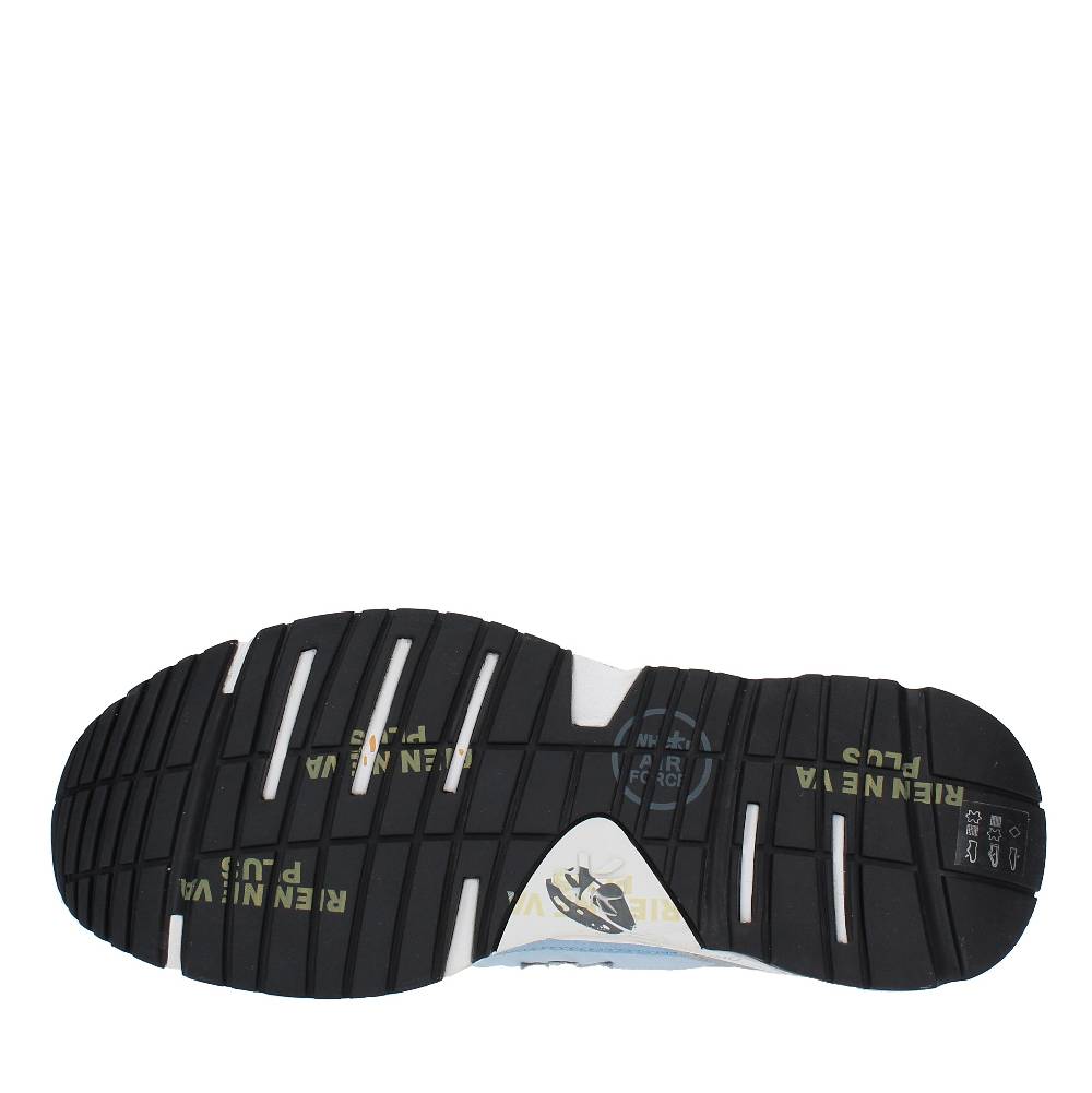 PREMIATA Sneakers In Pelle, Camoscio E Tessuto