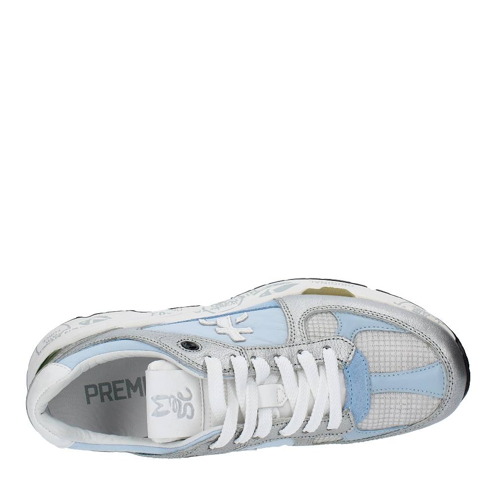 PREMIATA Sneakers In Pelle, Camoscio E Tessuto