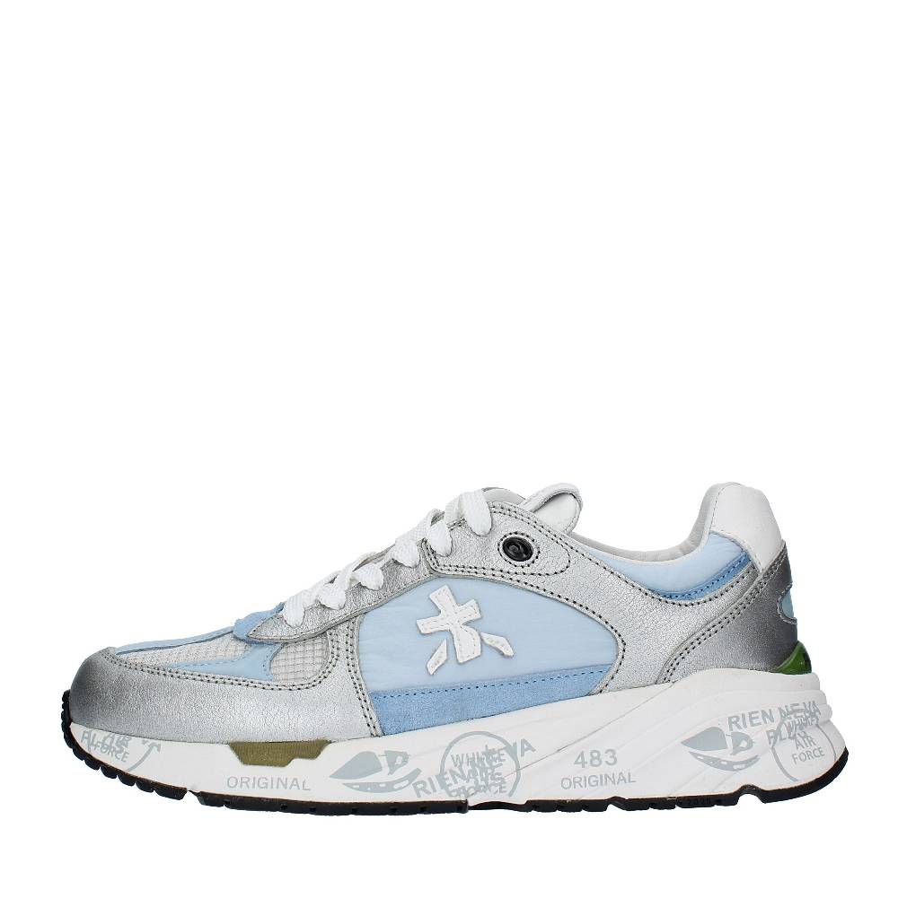 PREMIATA Sneakers in pelle, camoscio e tessuto