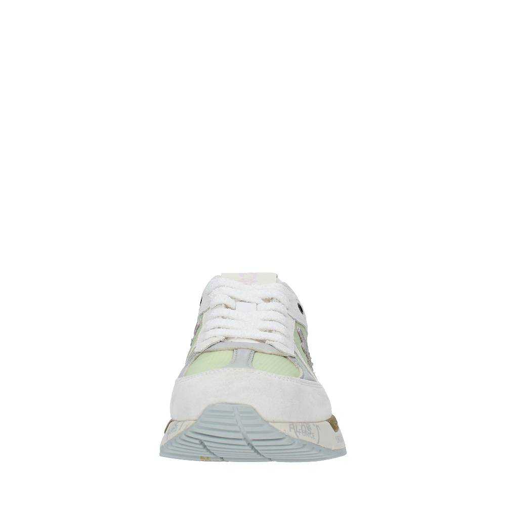 PREMIATA Sneakers In Pelle, Camoscio E Tessuto