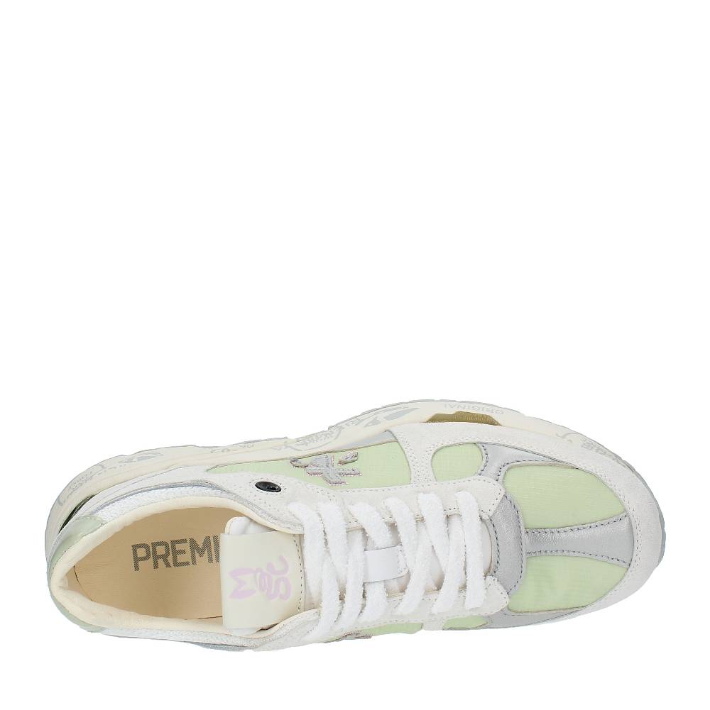 PREMIATA Sneakers In Pelle, Camoscio E Tessuto