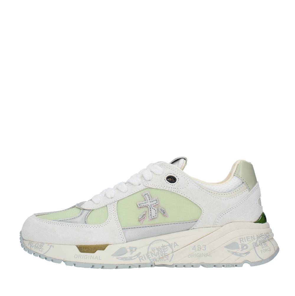 PREMIATA Sneakers in pelle, camoscio e tessuto