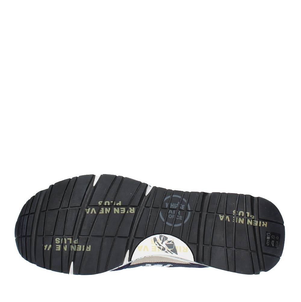 PREMIATA Sneakers In Pelle, Camoscio E Tessuto