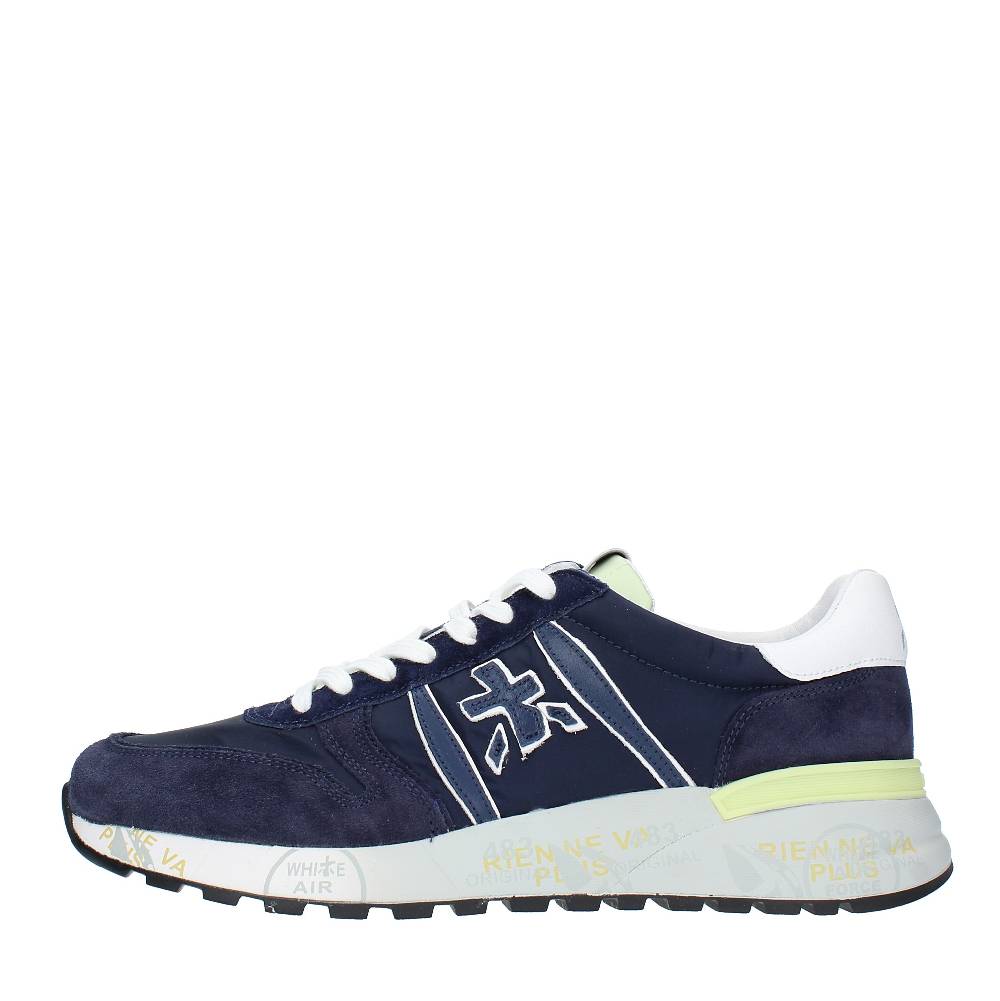 PREMIATA Sneakers in pelle, camoscio e tessuto