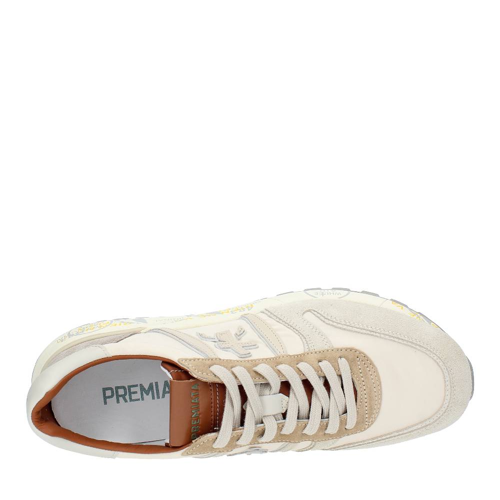 PREMIATA Sneakers In Pelle, Camoscio E Tessuto