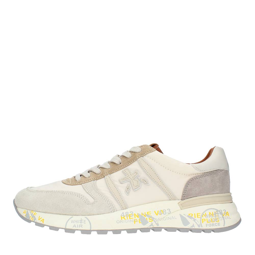PREMIATA Sneakers in pelle, camoscio e tessuto