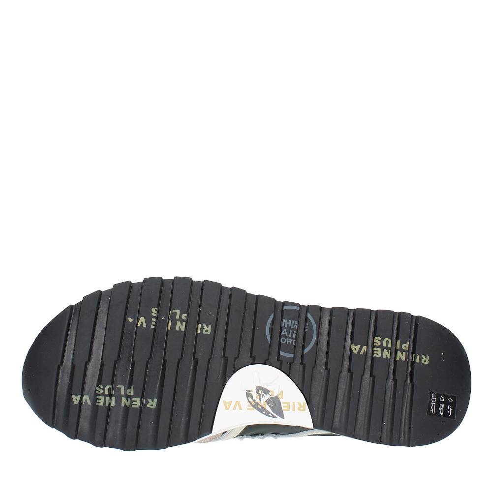 PREMIATA Sneakers In Pelle, Camoscio E Tessuto