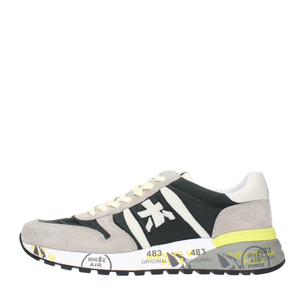 PREMIATA Sneakers in pelle, camoscio e tessuto