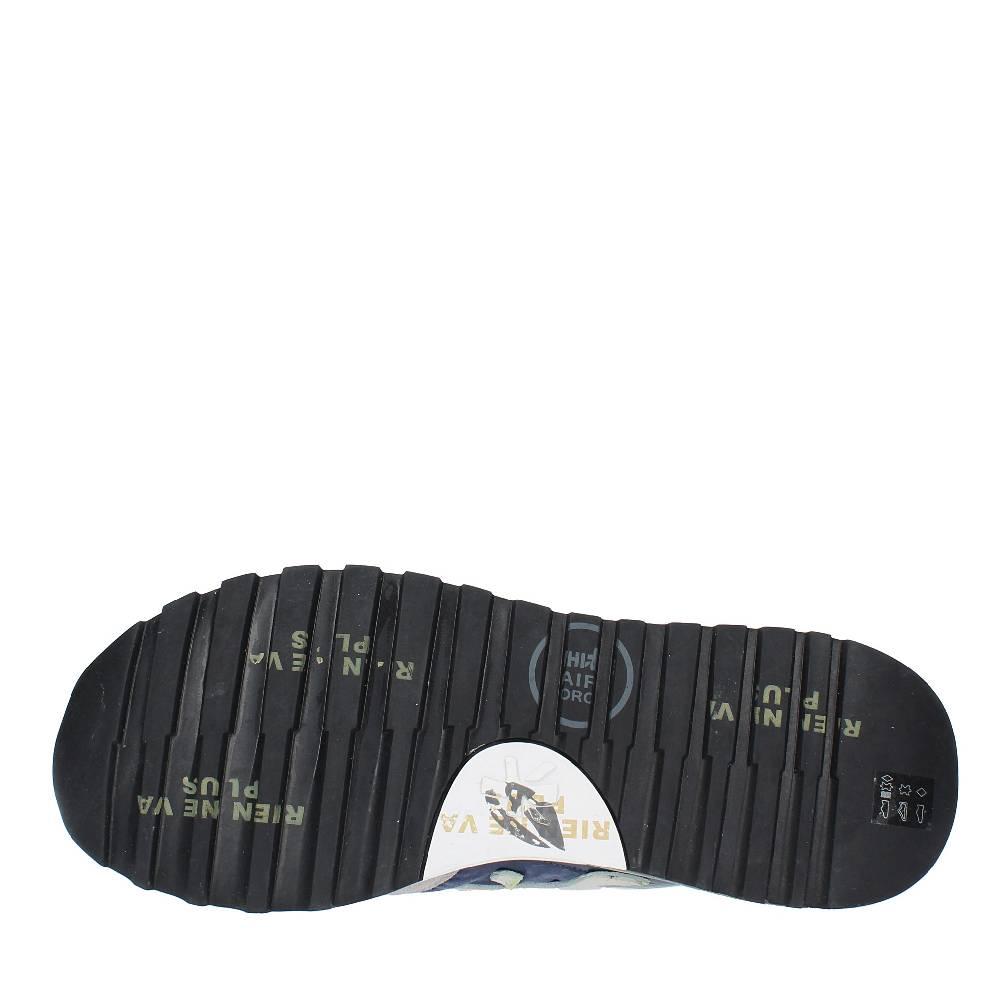 PREMIATA Sneakers In Pelle, Camoscio E Tessuto