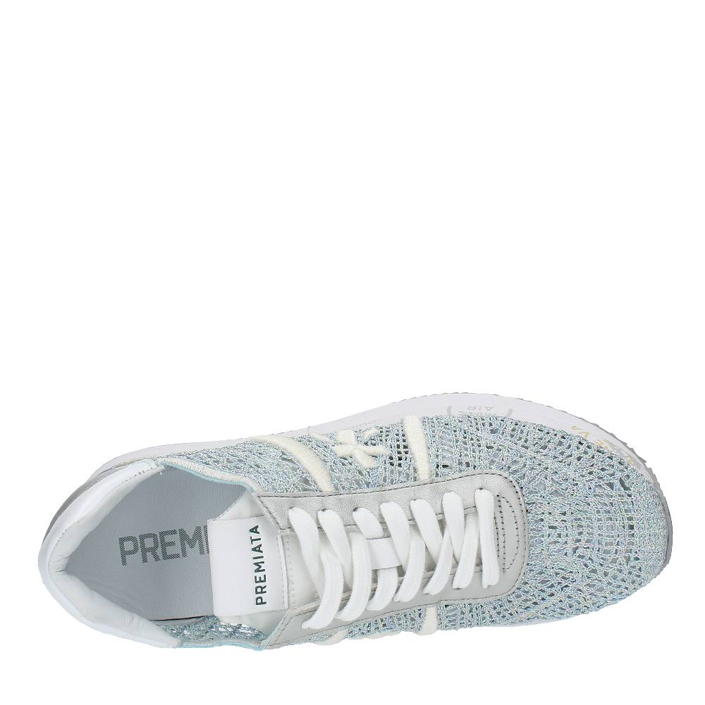 PREMIATA Sneakers In Pelle E Tessuto