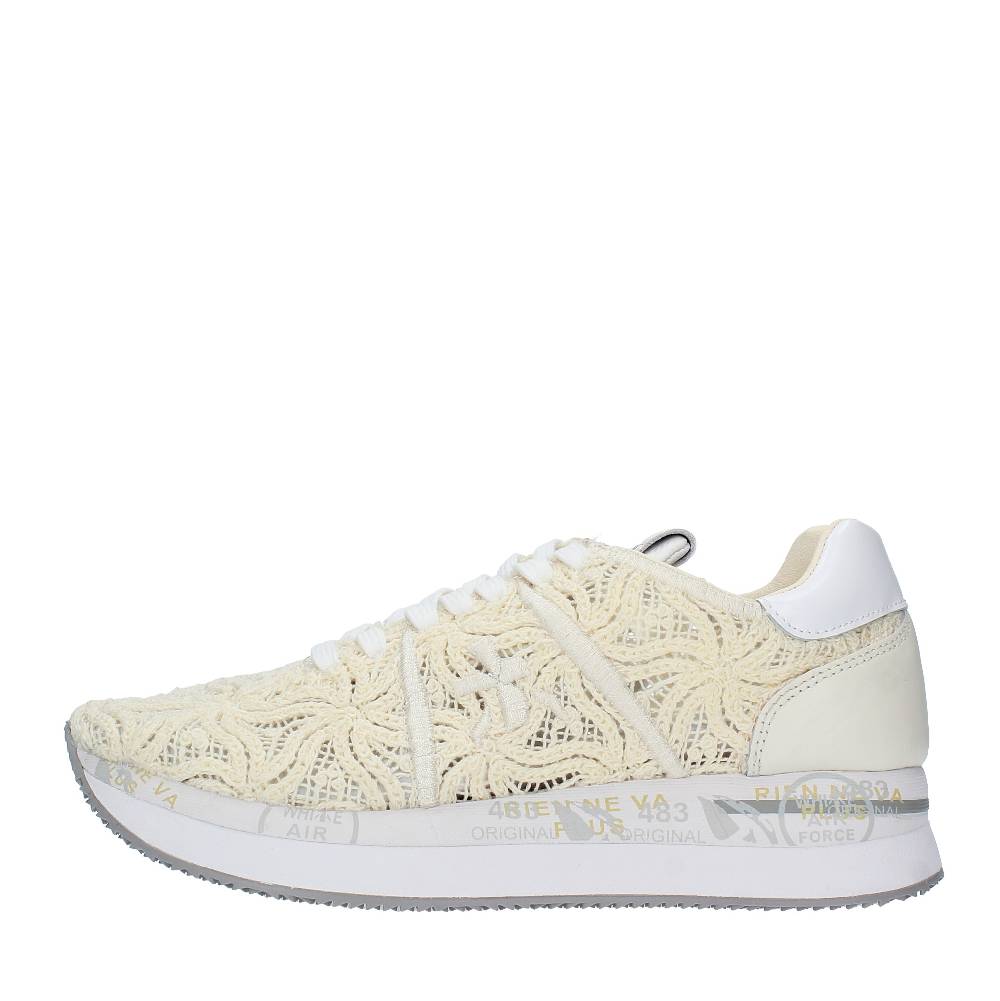 PREMIATA Sneakers in pelle e tessuto