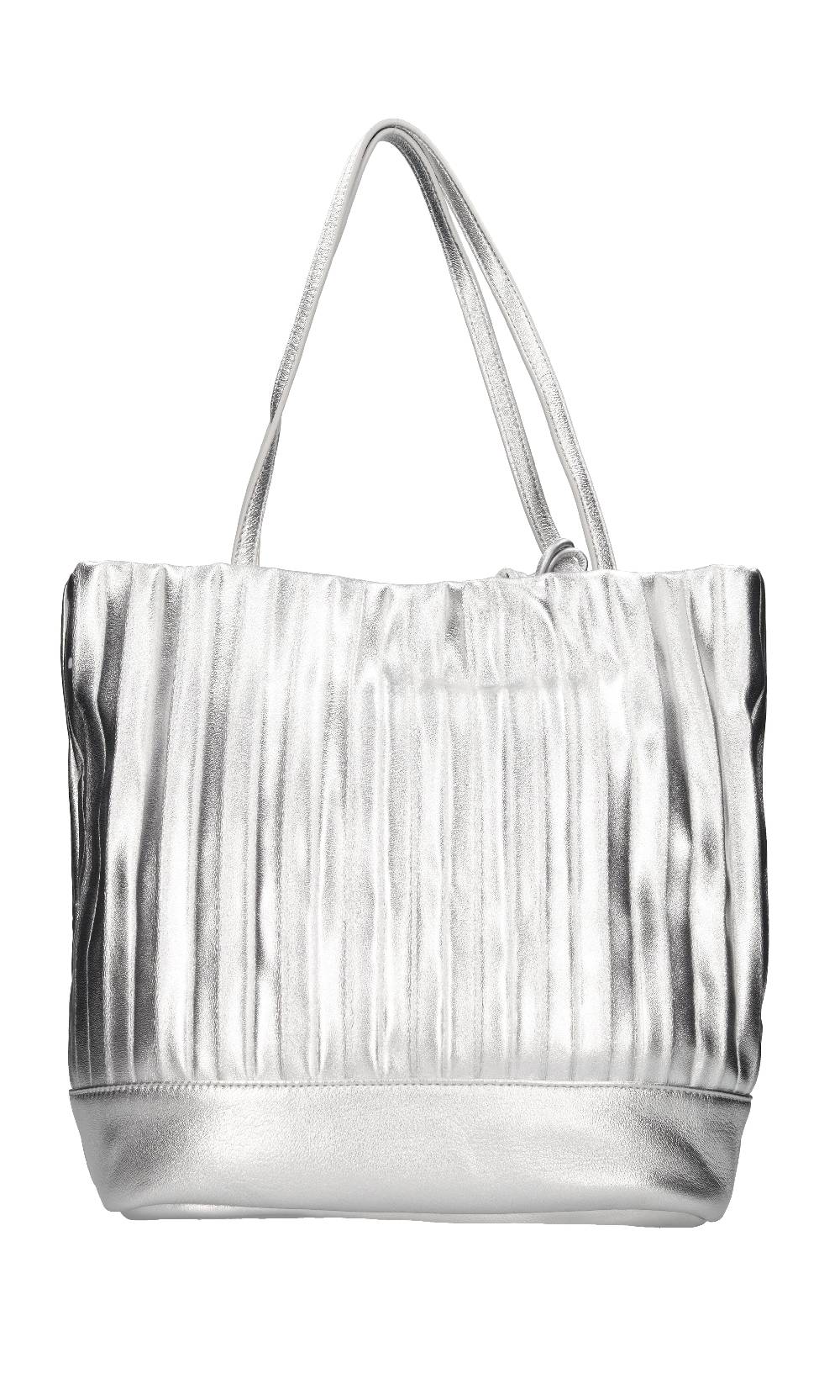 REBELLE Borsa In Morbida Nappa Plissettata