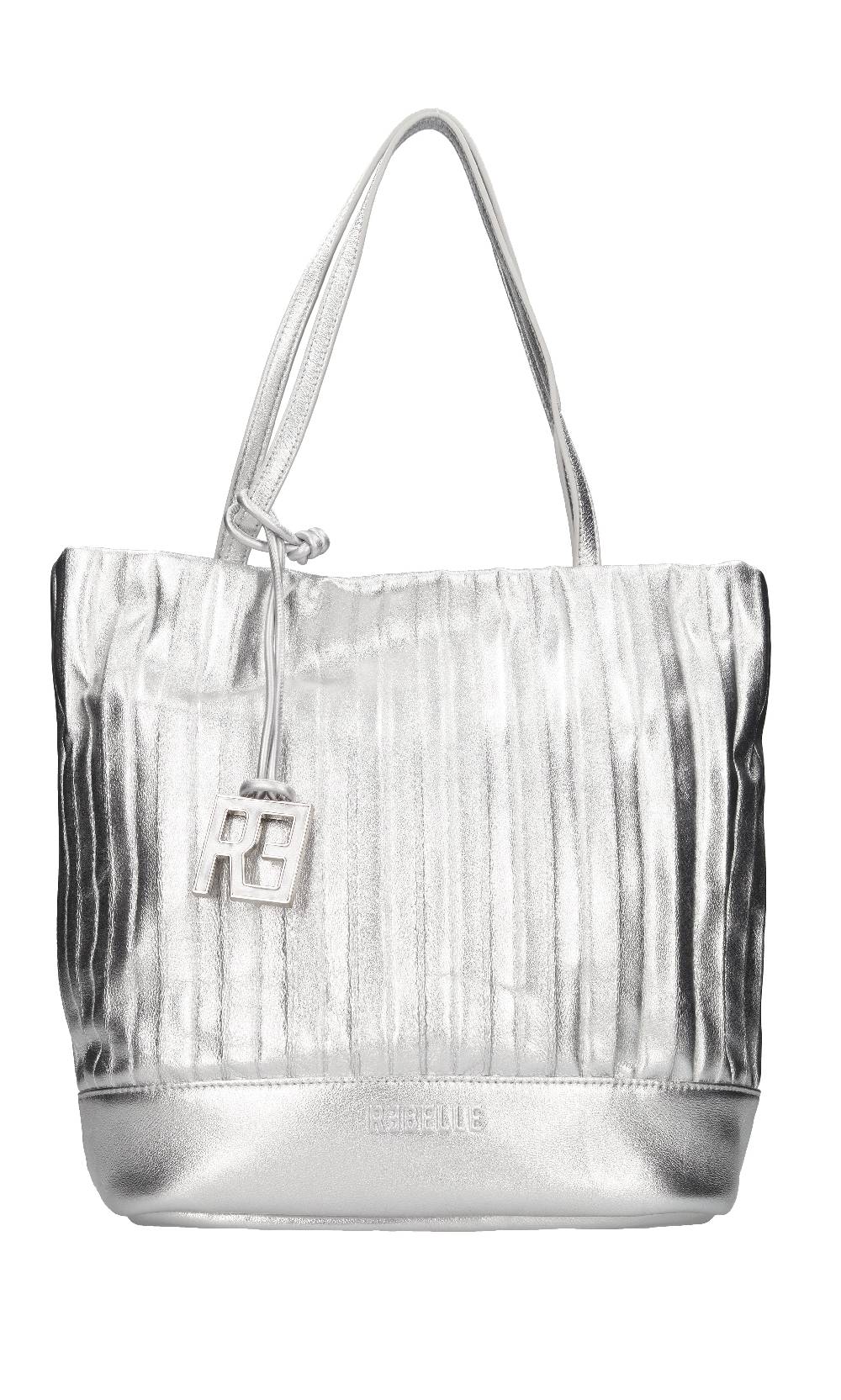 REBELLE Borsa in morbida nappa plissettata