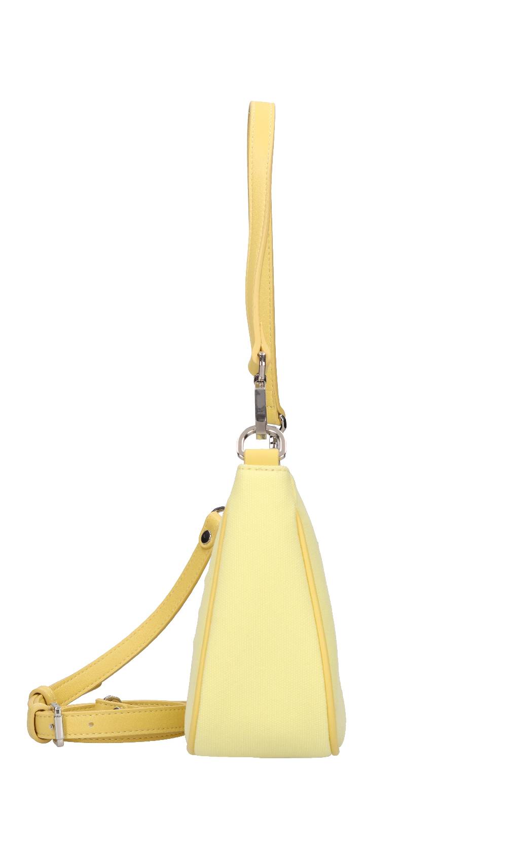 REBELLE Borsa In Pelle E Tessuto