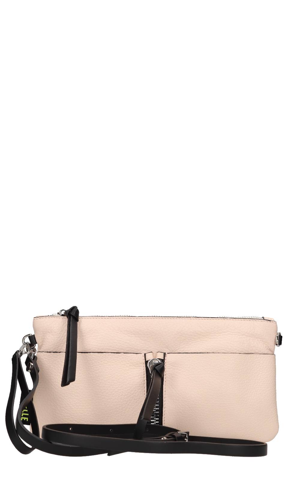 REBELLE Borsa in pelle martellata