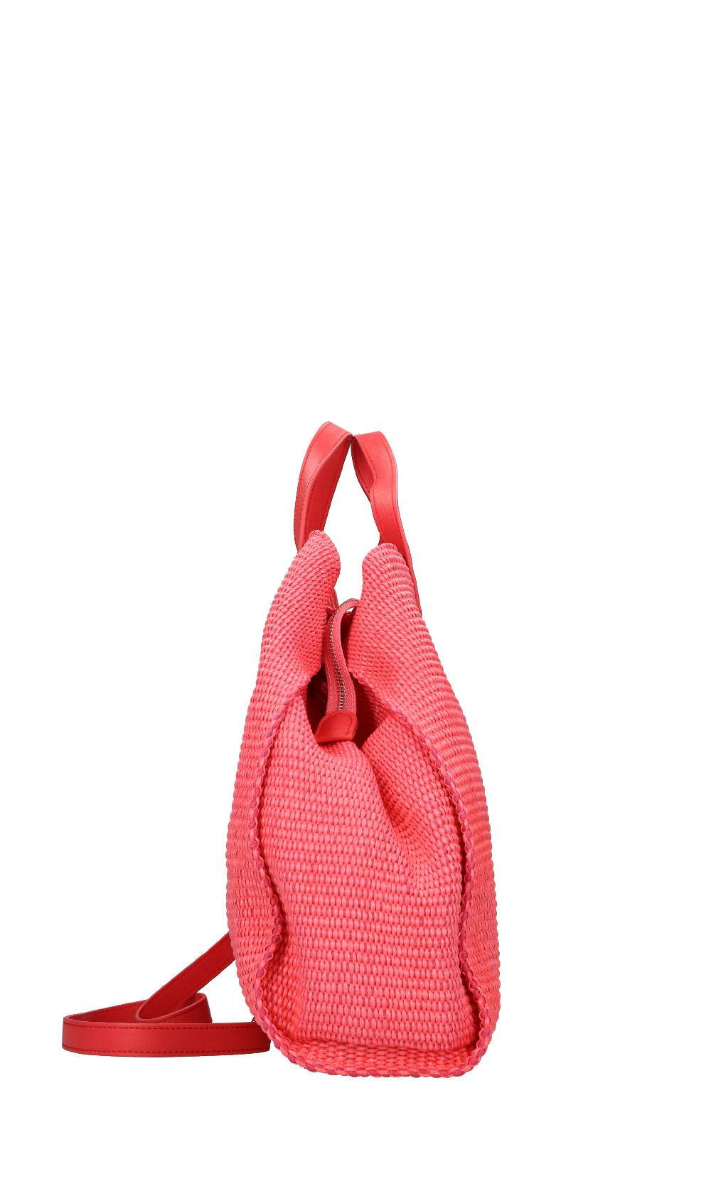 REBELLE Borsa In Rafia E Pelle