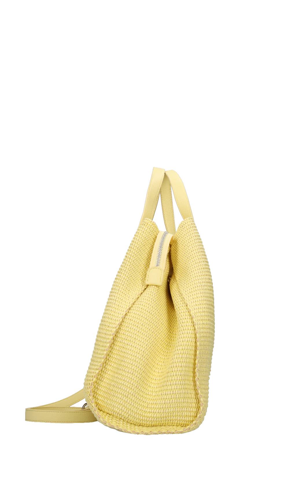 REBELLE Borsa In Rafia E Pelle