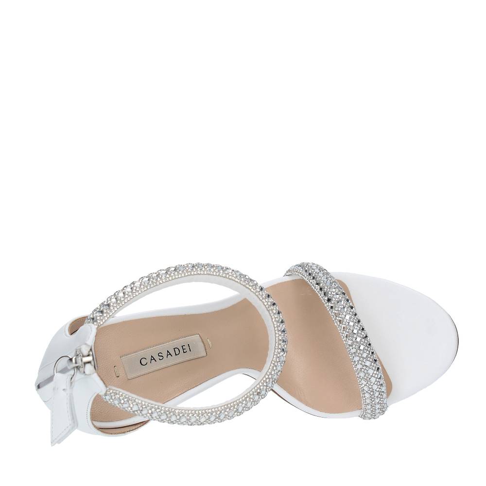 CASADEI Sandali CASADEI Modello SCARLET STRATOSPHERE In Pelle E Decorazione Di Cristalli