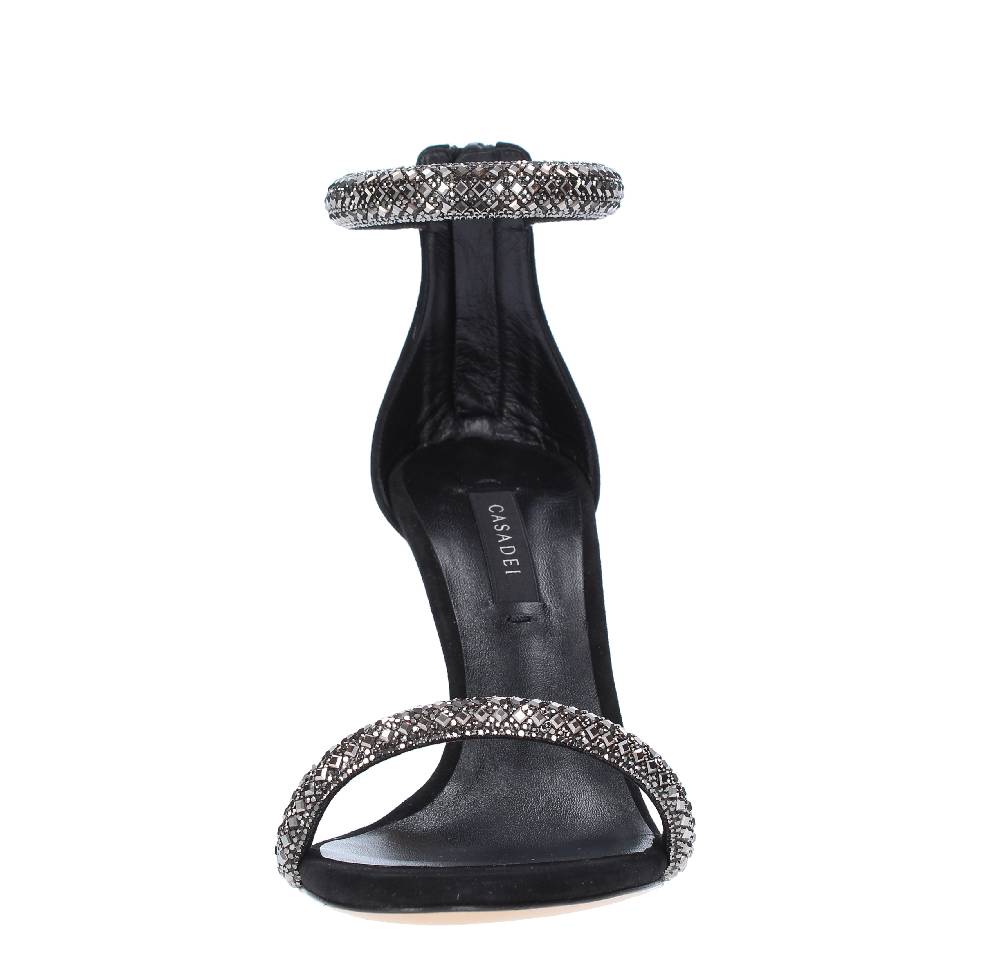 CASADEI Sandali CASEDEI SCARLET STRATOSPHERE In Camoscio Con Decorazione Di Cristalli