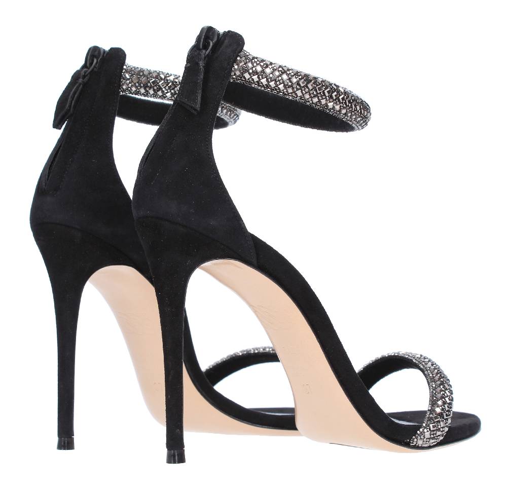 CASADEI Sandali CASEDEI SCARLET STRATOSPHERE In Camoscio Con Decorazione Di Cristalli