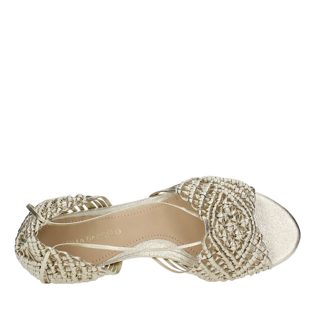 PALOMA BARCELO Sandali Flat Modello CHICHIRO In Nappa