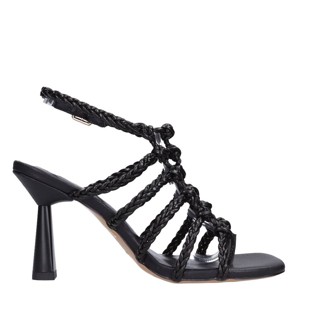 EMANUELLE VEE Sandali Infradito In Pelle Ed Ecopelle