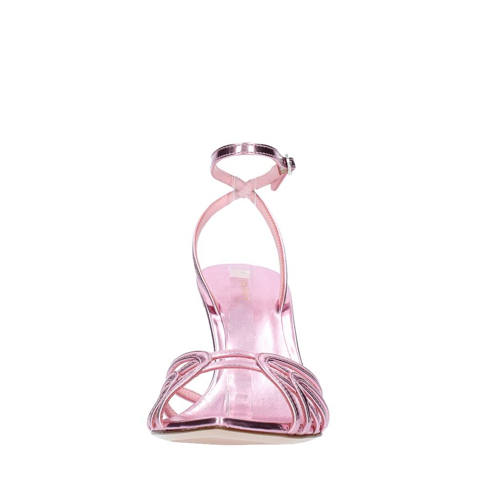 LE SILLA Sandali Modello BELLA In Pelle Con Effetto Metallizzato