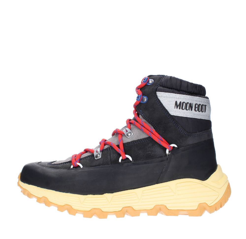 MOON BOOT Scarponcini modello TECH HIKER di MOON BOOT, in nabuk e pelle scamosciata idrorepellente