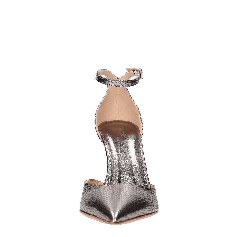 SERGIO LEVANTESI Décolleté In Pelle Pitonata