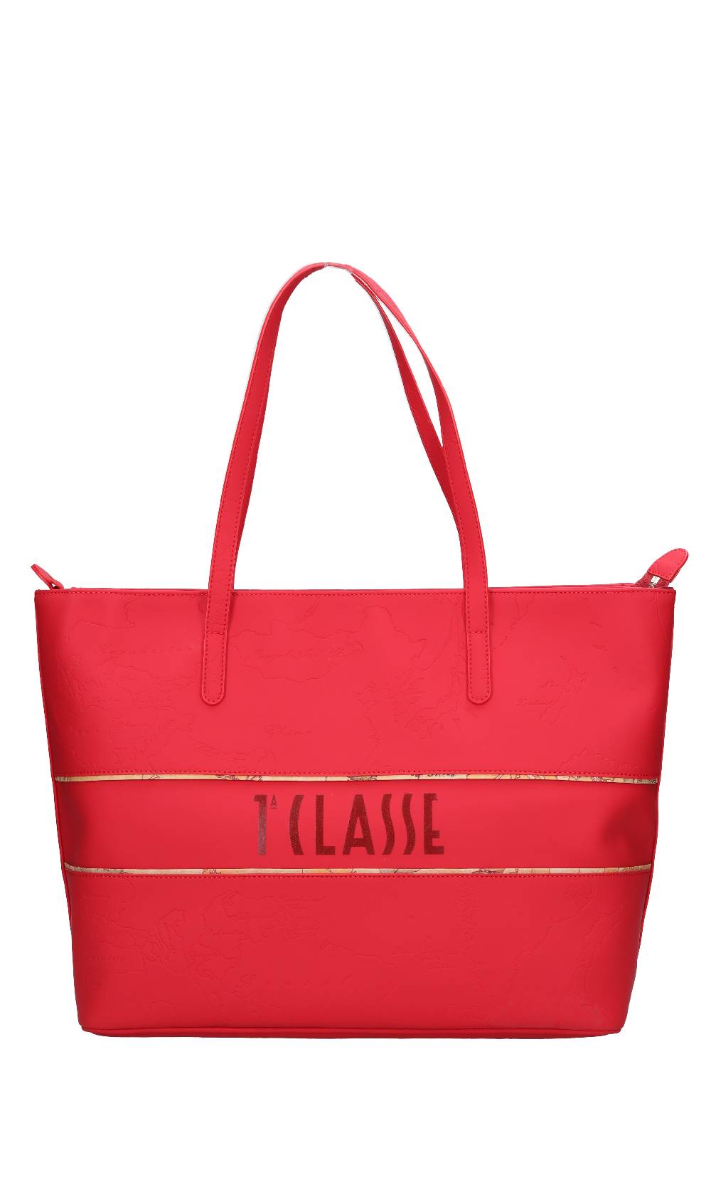 ALVIERO MARTINI 1a CLASSE Shopper in tessuto gommato