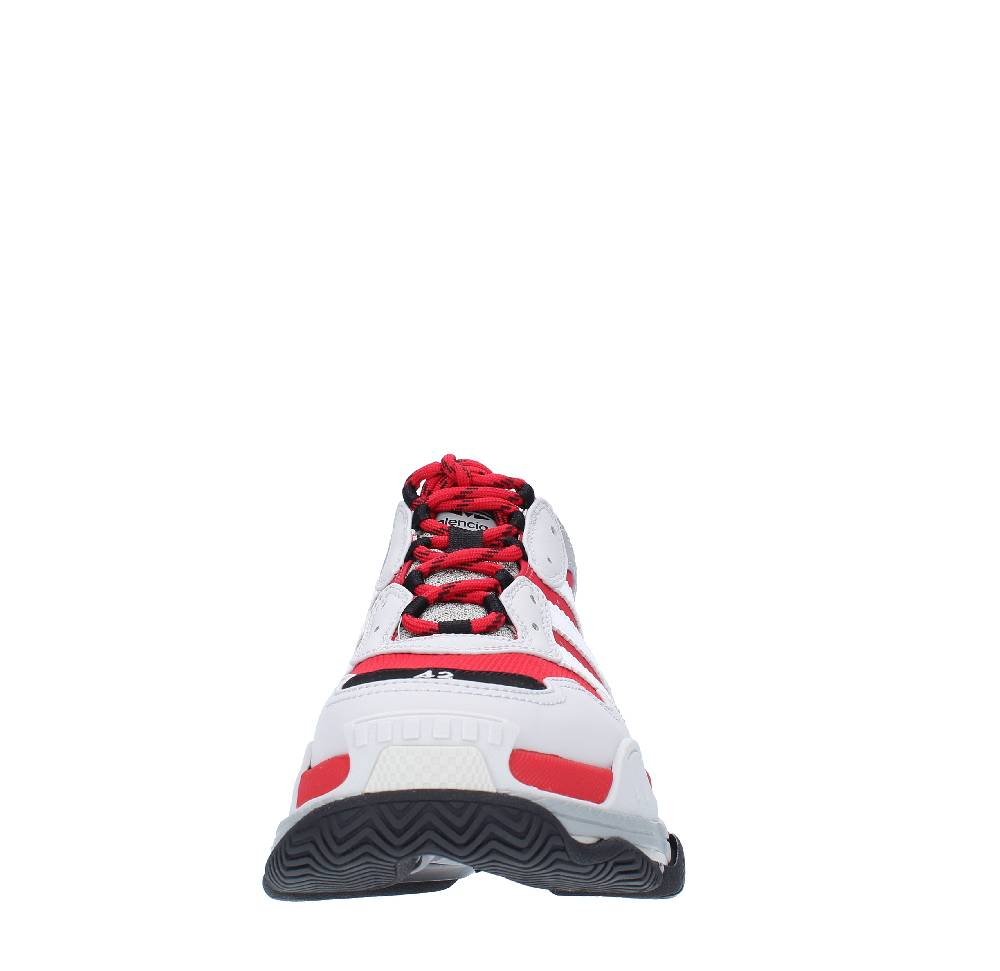 BALENCIAGA X ADIDAS Sneakers BALENCIAGA X ADIDAS TRIPLE S In Doppia Schiuma E Mesh Rosso, Nero E Grigio