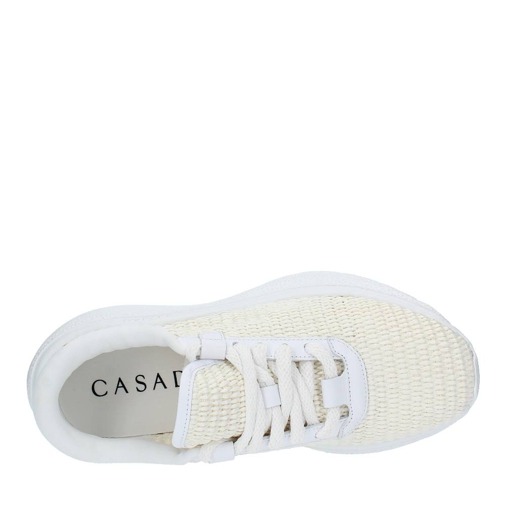 CASADEI Sneakers CASADEI Modello MIA In Pelle E Rafia