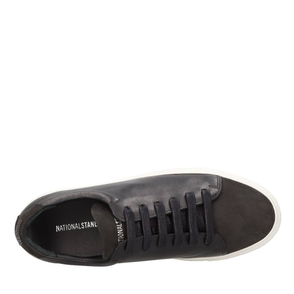NATIONAL STANDARD Sneakers In Pelle Con Punta In Camoscio