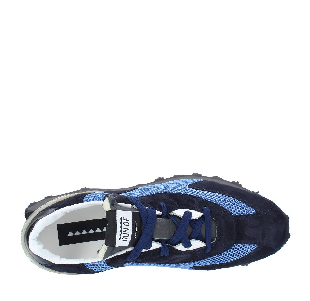 RUN OF Sneakers Modello 40039M RUN OF In Camoscio E Tessuto