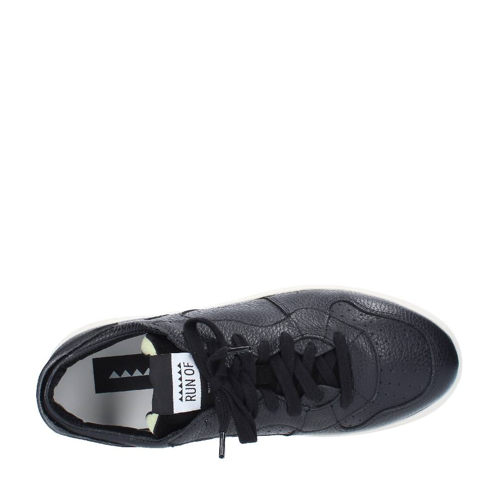 RUN OF Sneakers Modello 40048BM RUN OF In Pelle E Tessuto