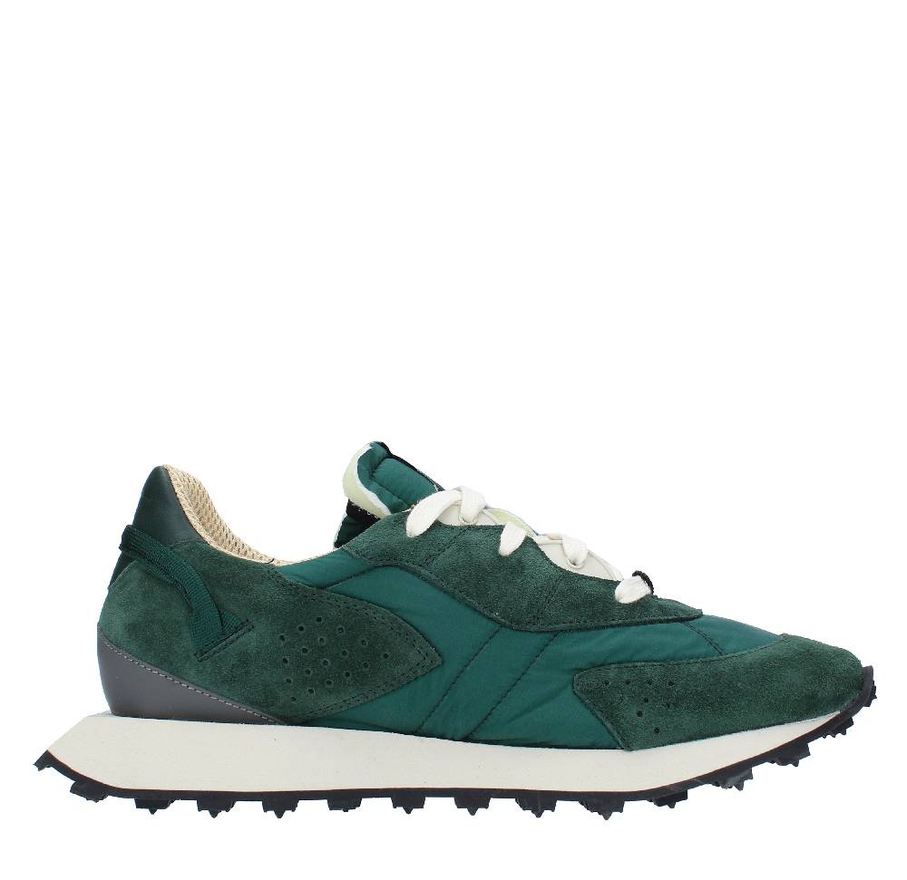 RUN OF Sneakers Modello 40282 RUN OF In Pelle Camoscio E Tessuto