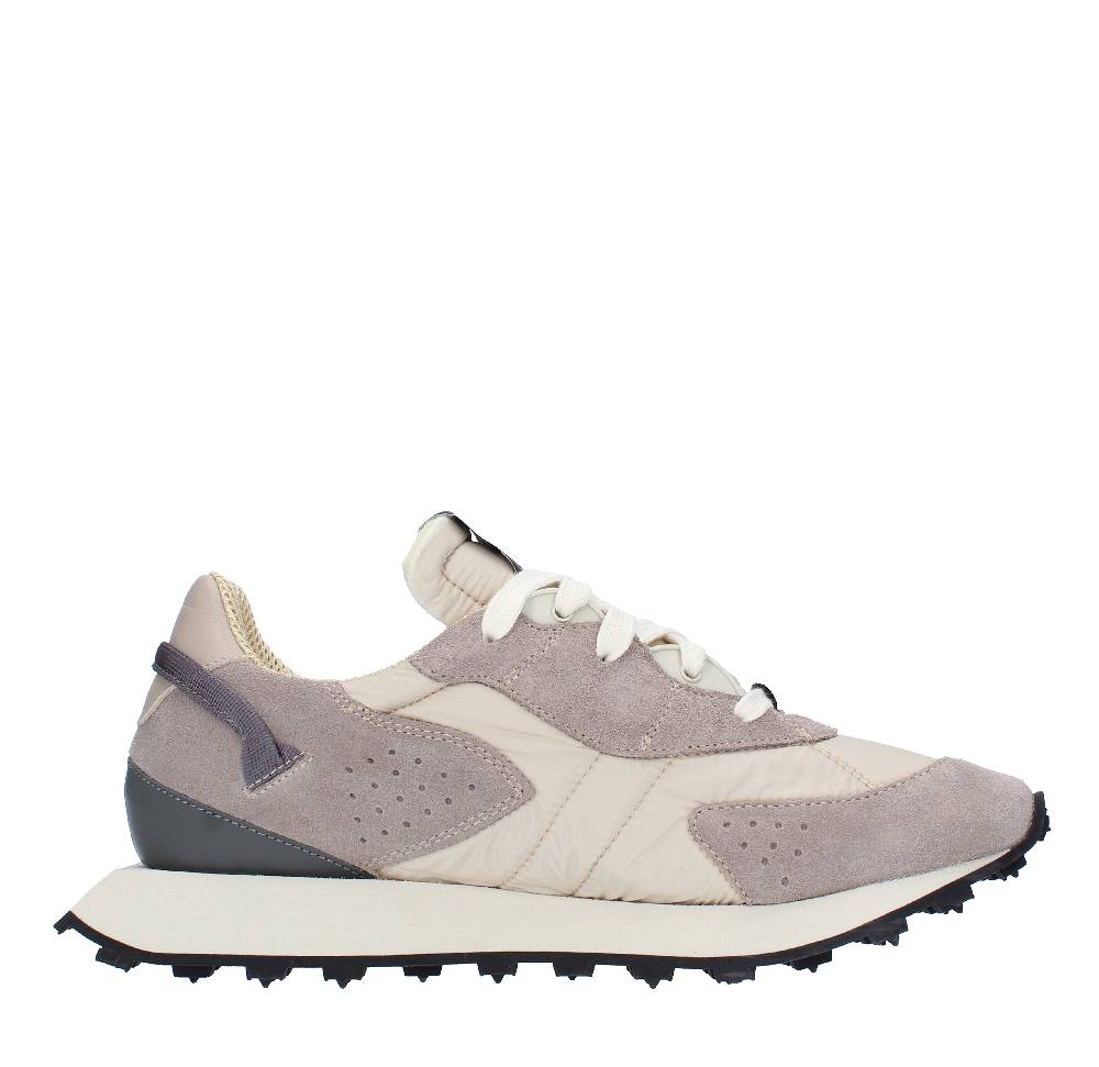 RUN OF Sneakers Modello 40282 RUN OF In Pelle Camoscio E Tessuto