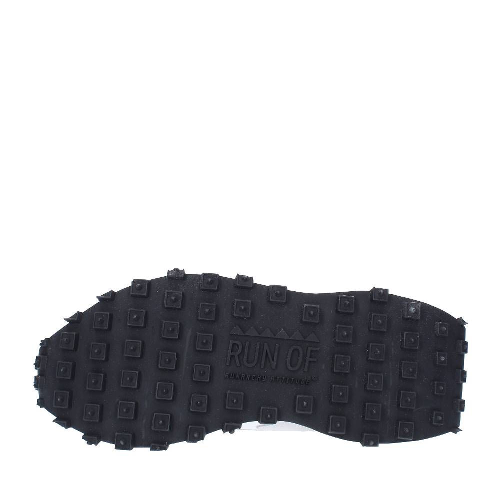 RUN OF Sneakers Modello 9378 RUN OF In Camoscio E Tessuto