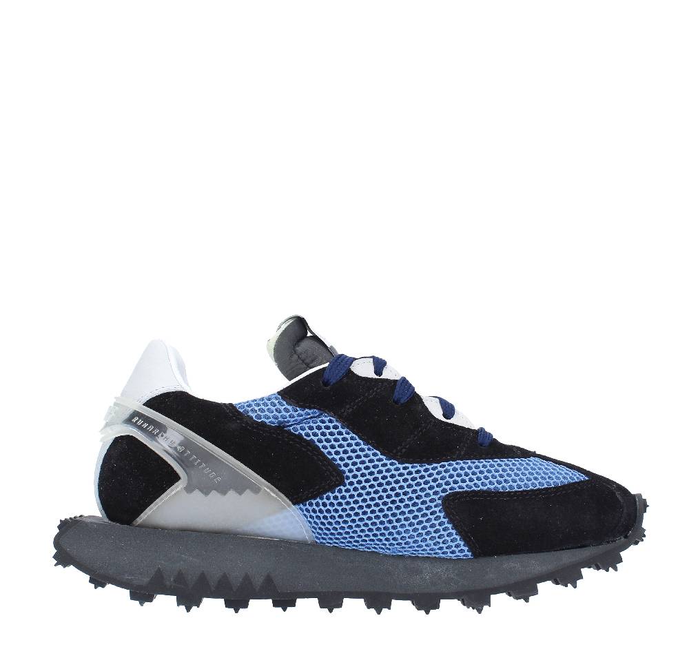 RUN OF Sneakers Modello 9378 RUN OF In Camoscio E Tessuto